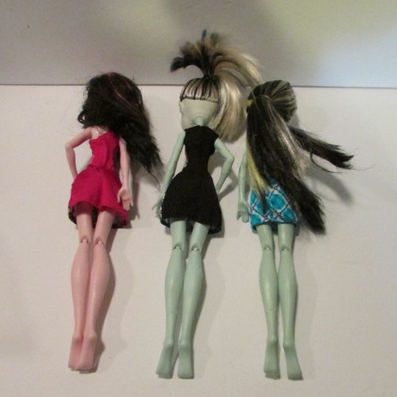 lot of 3 Monster High dolls Frankie Stein and Draculuara - Picture 6 of 7